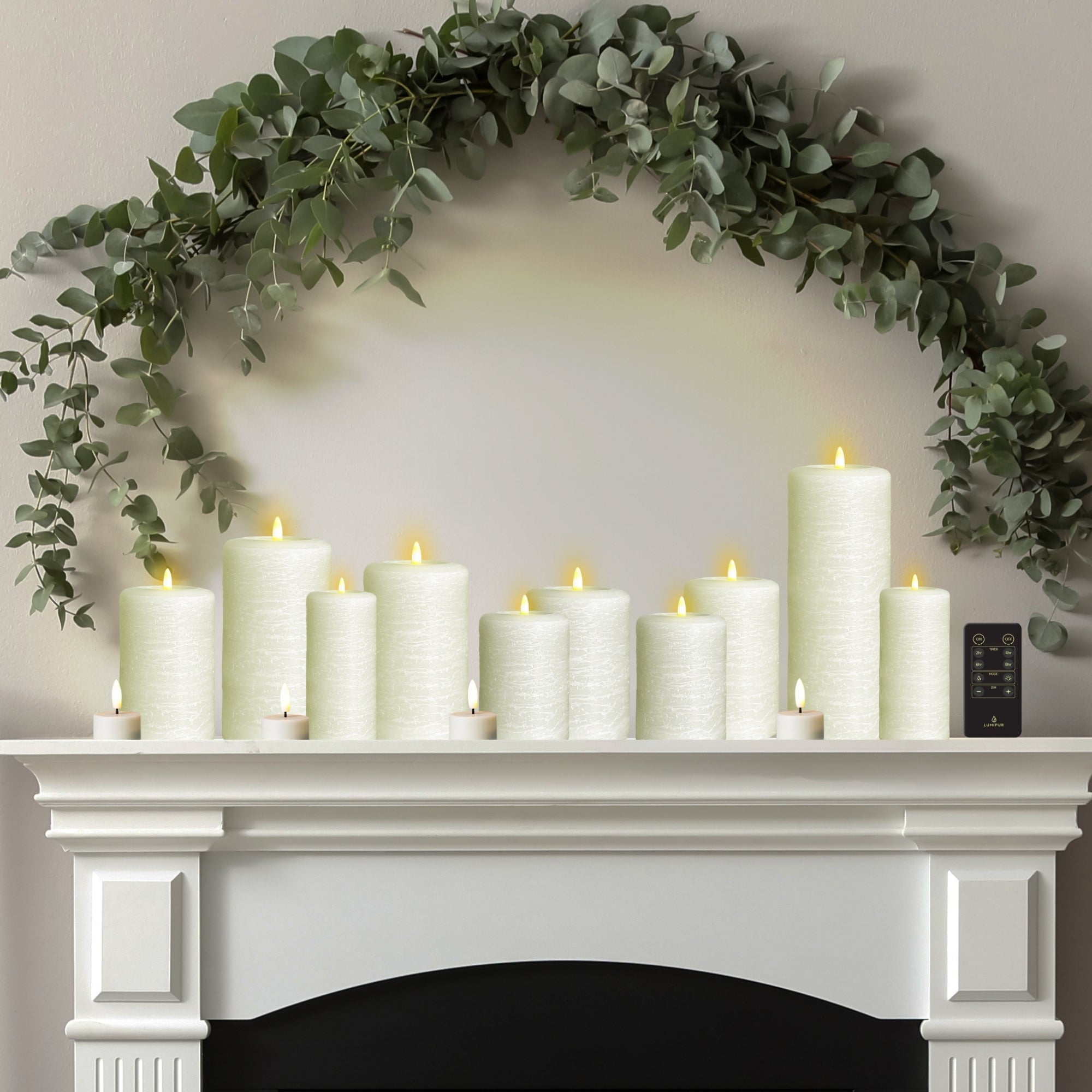 Signature 15 Piece Flameless Candle Centerpiece Collection – Lumipur