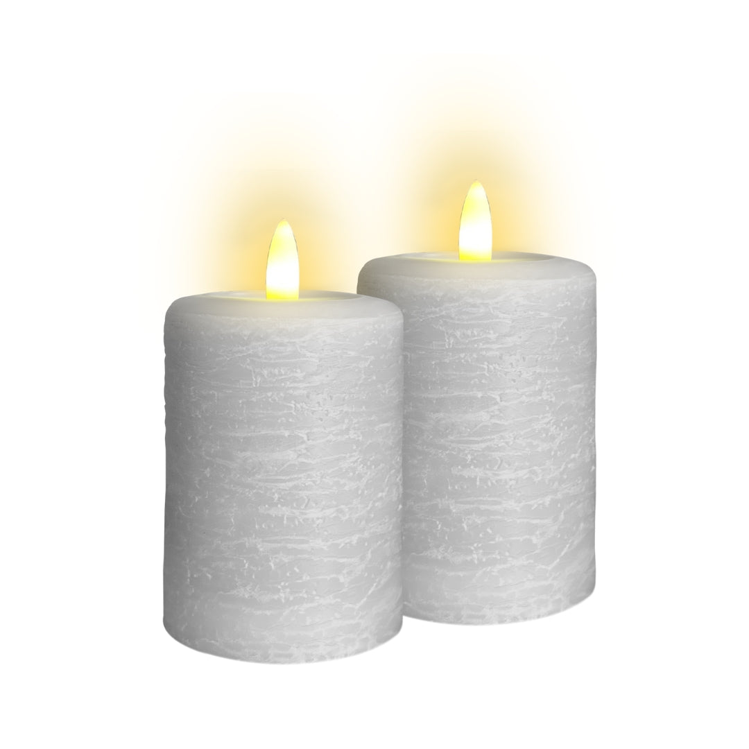 Signature Gray Fog Flameless Votive Candles