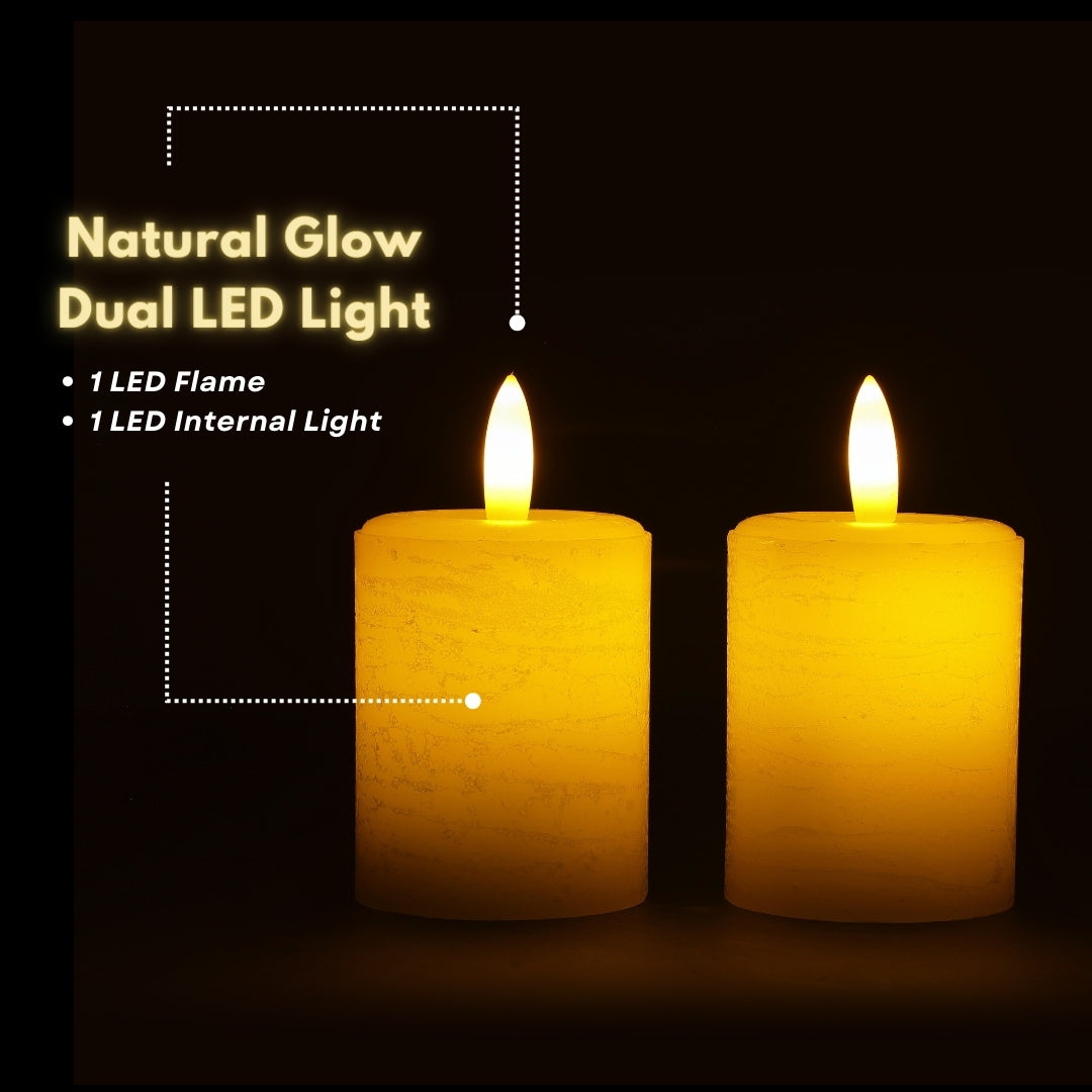 Signature Gray Fog Flameless Votive Candles