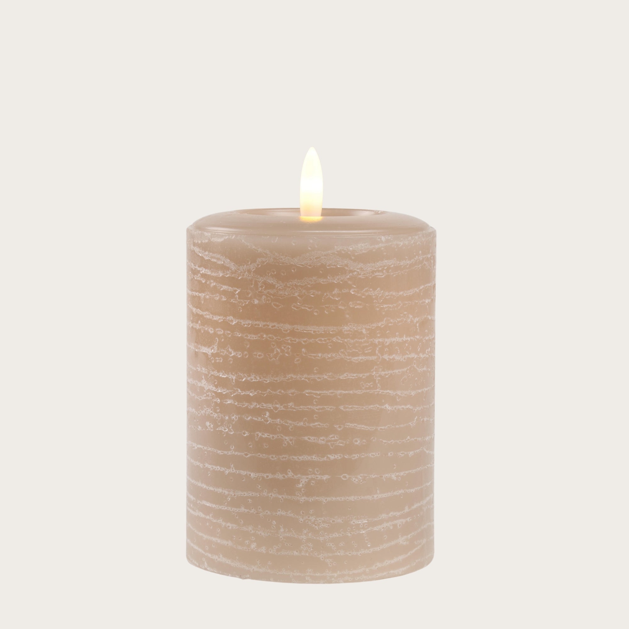 Signature Mushroom Flameless Pillar Candles